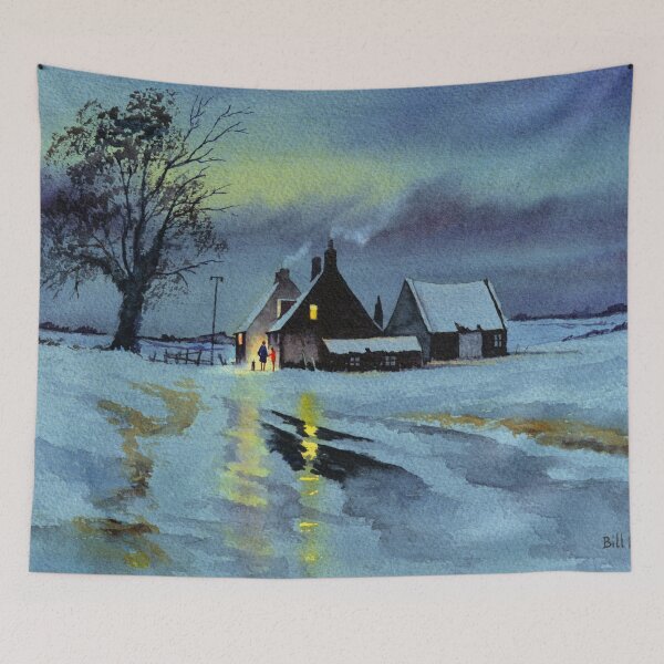 Item preview, A Winters Evening In England designed and sold by William Holkham.