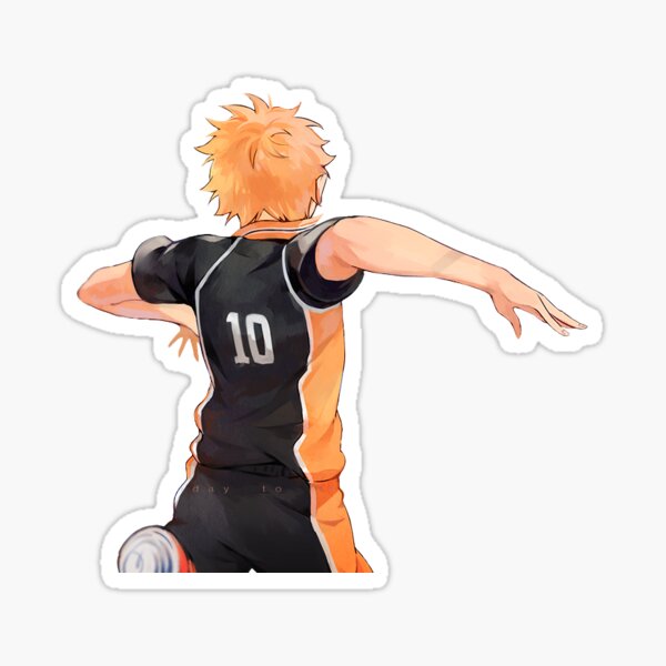 Hinata Shoyo Haikyuu Sticker By Eilonwye Redbubble