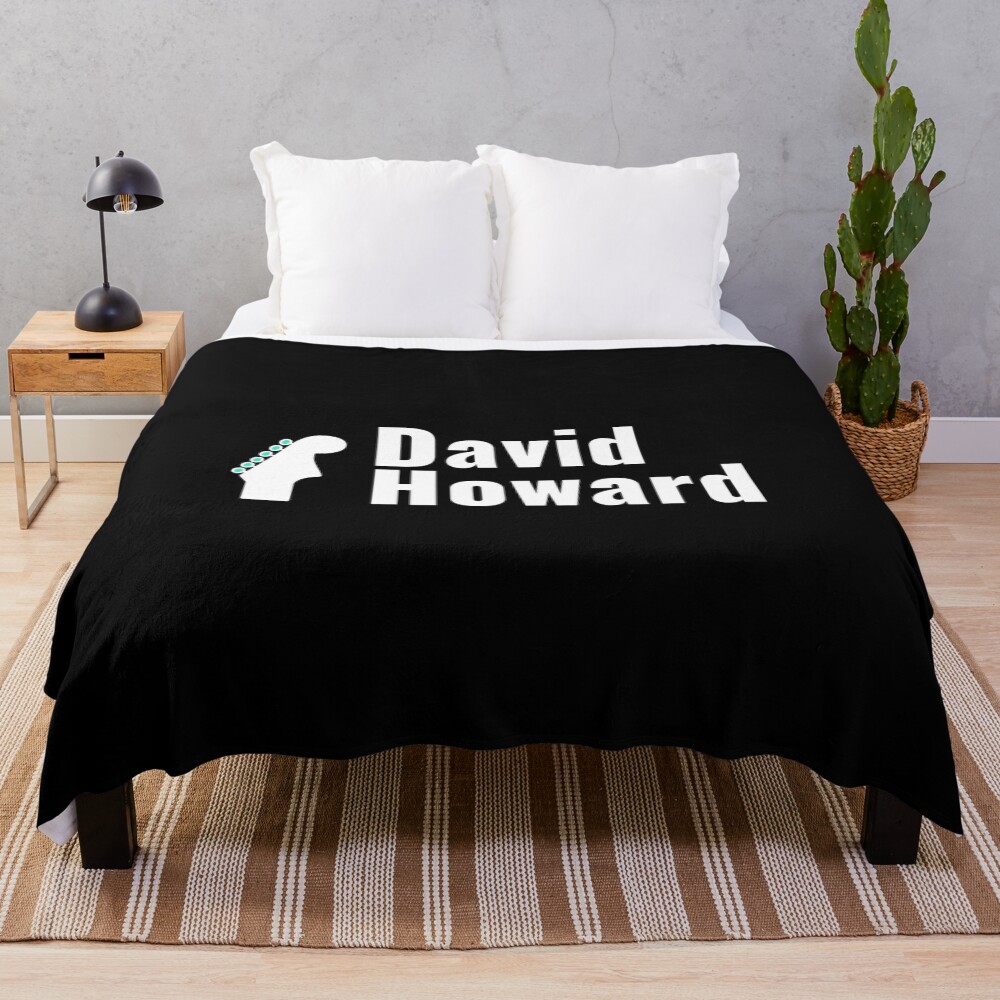 David Howard Logo Wear! Throw Blanket