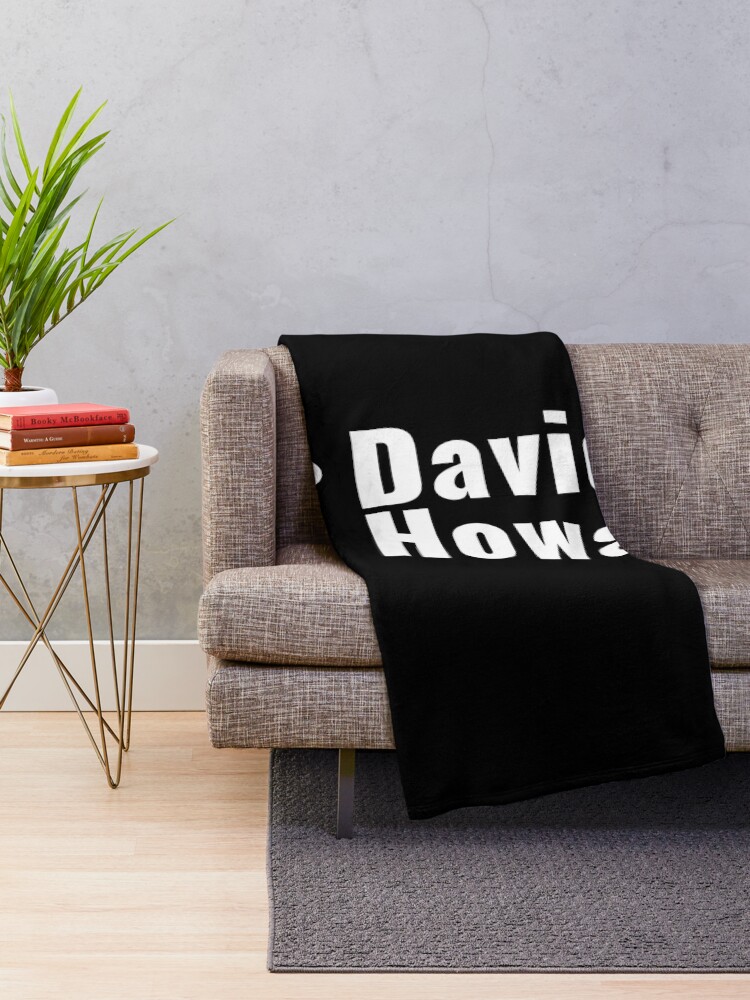 Alternate view of David Howard Logo Wear! Throw Blanket