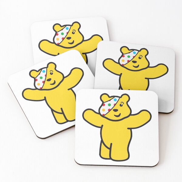 Item preview, Pudsey Bear - Children in Need - Made In Pudsey -Pudsey Bear -Pudsey Super Hero Gift designed and sold by GoldenDov.