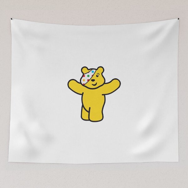 Item preview, Pudsey Bear - Children in Need - Made In Pudsey -Pudsey Bear -Pudsey Super Hero Gift designed and sold by GoldenDov.