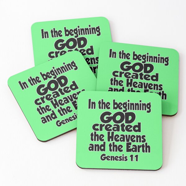 Item preview, In the beginning God created the heavens and the earth. designed and sold by BibleGears.