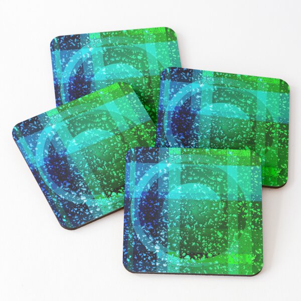 Item preview, Green and Blue Tile designed and sold by PIX-L-8.