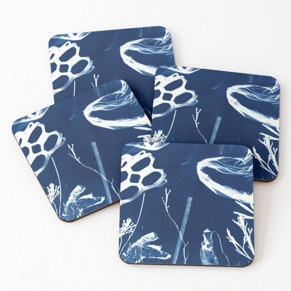 Item preview, Untitled Cyanotype #1- Cyanotype Impressions of the Atlantic Ocean in Maine designed and sold by rachel-e-church.
