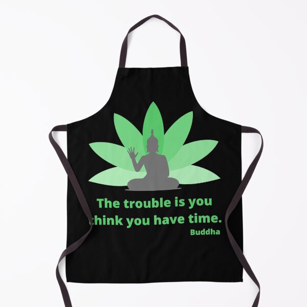 Item preview, Buddha Trouble is you think you have time designed and sold by PlantDemia.