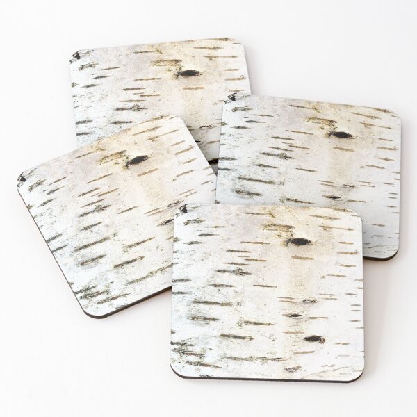 Item preview, White Birch Bark Pattern designed and sold by EdenLiving.