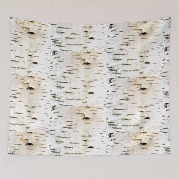 Item preview, White Birch Bark Pattern designed and sold by EdenLiving.