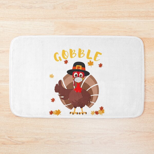 Item preview, Gobble Funny Acción de Gracias Máscara facial de pavo Regalo para los chicos y las chicas designed and sold by HeroTee.