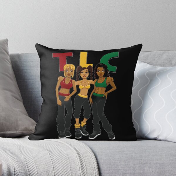 TLC Cartoon Throw Pillow