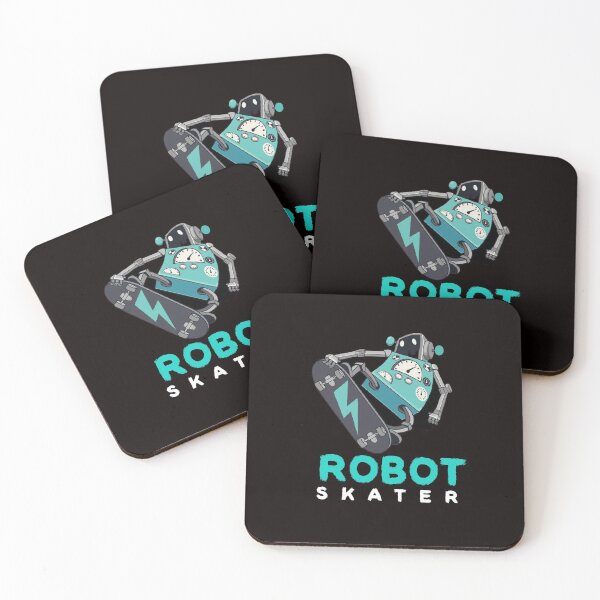 Item preview, ROBOT SKATER designed and sold by Hussain Shirts.
