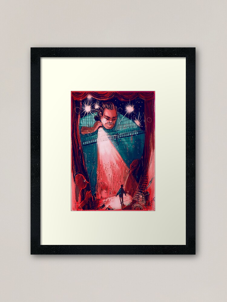 Alternate view of Behind the Scenes Framed Art Print