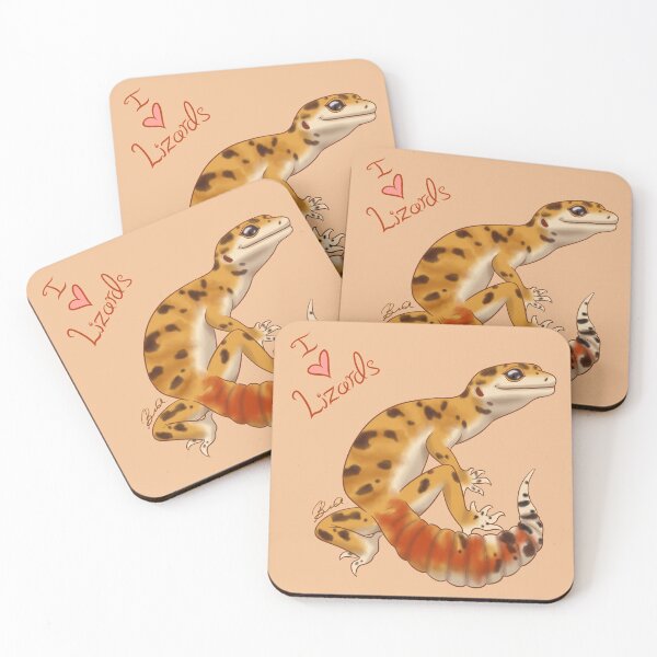 Item preview, I (Heart) Lizards!  designed and sold by Kashidoodles.