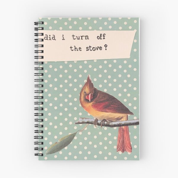 Item preview, Kitchen Anxiety Bird designed and sold by CraftChange.