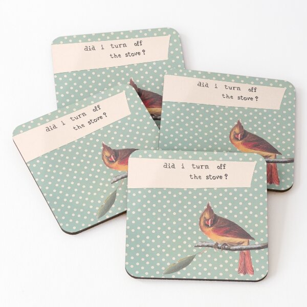 Item preview, Kitchen Anxiety Bird designed and sold by CraftChange.