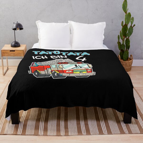 Item preview, Fire Truck 4th Birthday Boys T-Shirt I'm 4 years old designed and sold by Renergie.