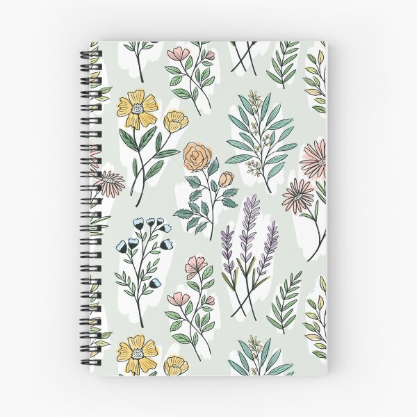 Artikelvorschau, Skizzenbuch Blumen entworfen und verkauft von flowiecreative.