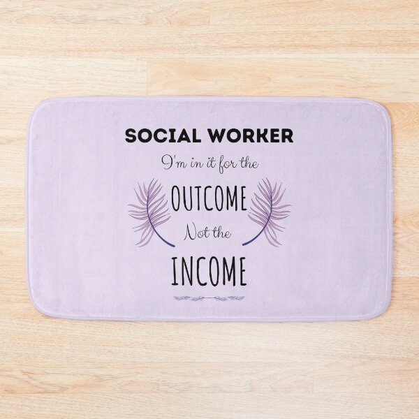 Item preview, Outcome Not Income - Social Worker Gifts designed and sold by GasparArts.