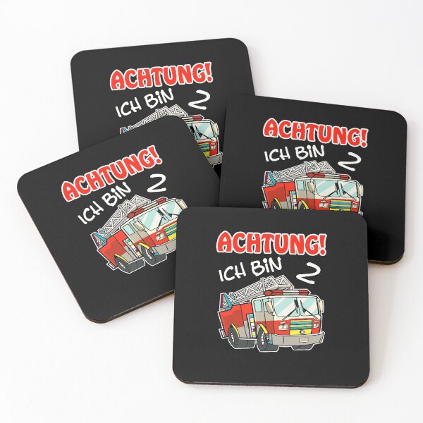 Item preview, I am 2 years boy fire engine 2nd birthday children designed and sold by Renergie.