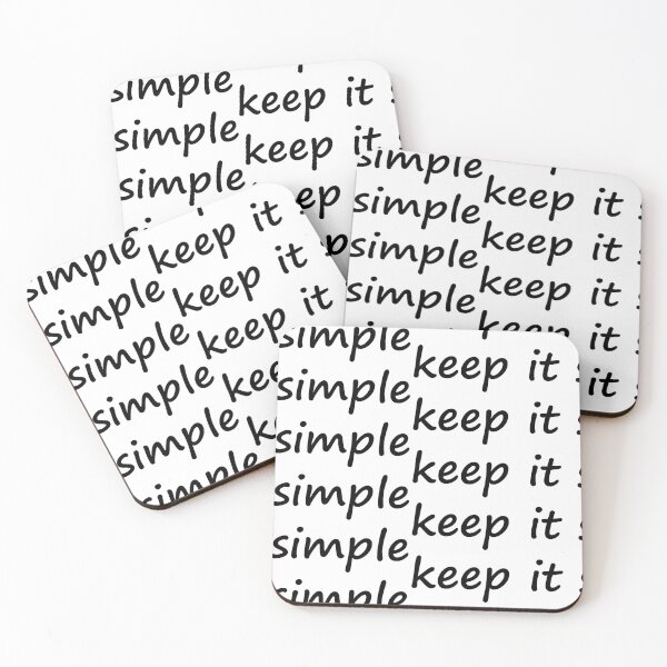 Item preview, Keep it simple designed and sold by Astro Corner.