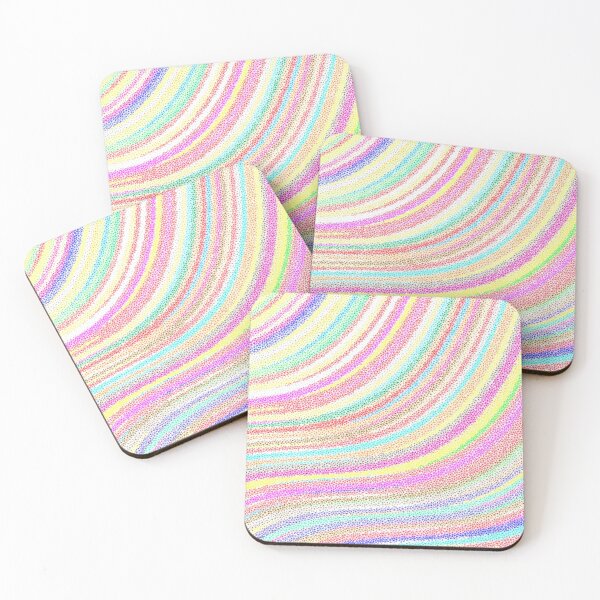 Item preview, Low Poly Rainbow Waves designed and sold by W Designs.