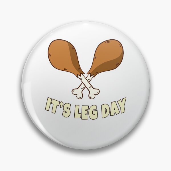 Item preview, Its Leg Day Thanksgiving Funny Turkey for Gym Workout Gift designed and sold by HeroTee.