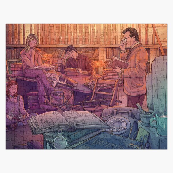 Vista previa del artículo con la obra «Scoobies», diseñado y vendido por TaylorRoseArt.