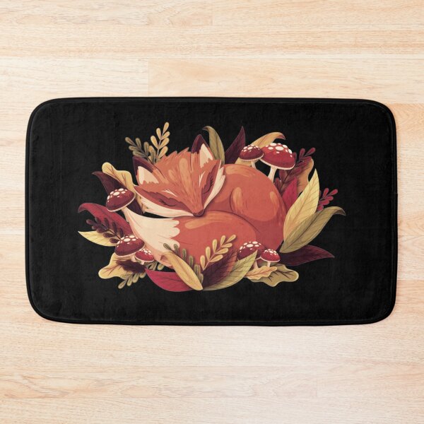Item preview, Hello Autumn, Cute Fox designed and sold by Cute  Pawz.