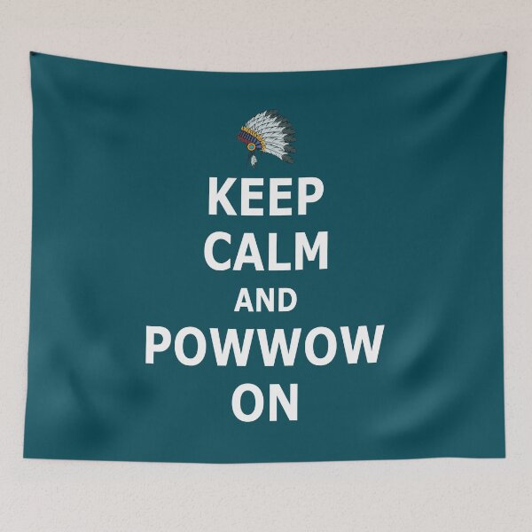 Item preview, Keep Calm and Powwow On designed and sold by CarrieTDesigns.