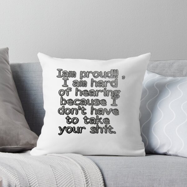 Item preview, Hard of hearing (hearing impaired)  designed and sold by Slangt-shirt.