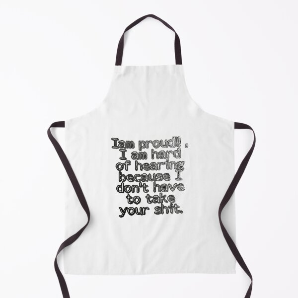 Item preview, Hard of hearing (hearing impaired)  designed and sold by Slangt-shirt.