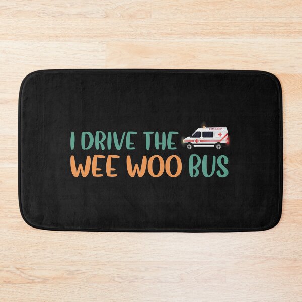Item preview, I Drive The Wee Woo Bus designed and sold by Life Shop.