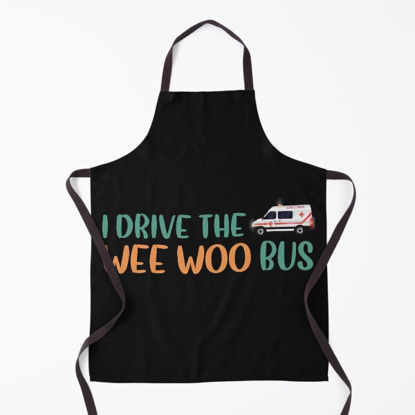 Item preview, I Drive The Wee Woo Bus designed and sold by Life Shop.