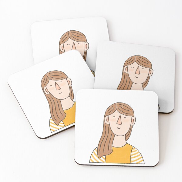 Item preview, Self Portrait Figure Illustration Style Drawing  designed and sold by bassoongirl123.