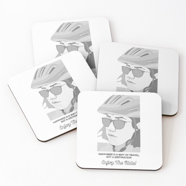 Item preview, ENJOY THE RIDE! (optimised for light background) designed and sold by Koen1982.