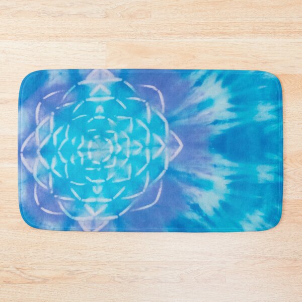 Item preview, Tie-die Mandela on turquoise  designed and sold by LindaCreations.
