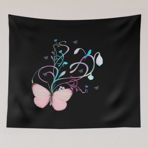 Item preview, Pink cute butterfly pattern for butterfly lover designed and sold by Slangt-shirt.