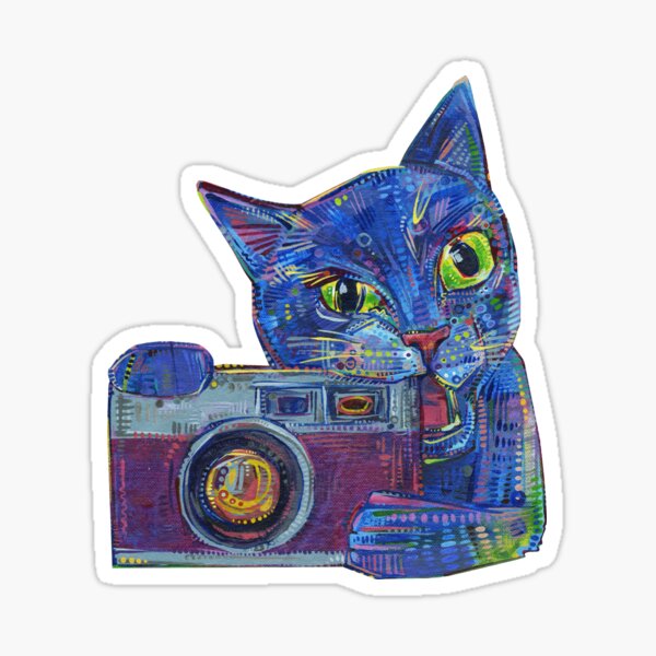 Item preview, Cat with a Camera designed and sold by Gwenn Seemel.