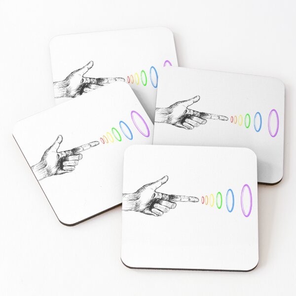 Item preview, Hand shooting rainbow beams designed and sold by InkLove.
