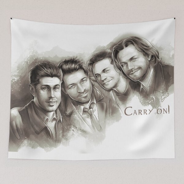 Item preview, Carry On - Team Free Will Forever designed and sold by Gio Guimaraes.
