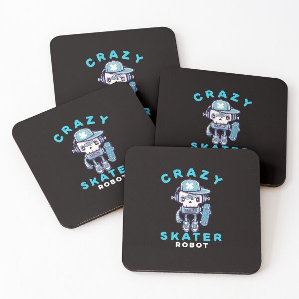 Item preview, ROBOT SKATER designed and sold by Hussain Shirts.