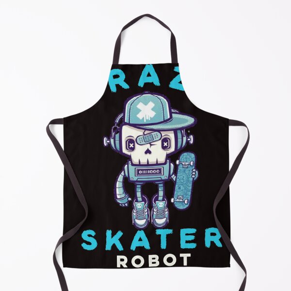 Item preview, ROBOT SKATER designed and sold by Hussain Shirts.