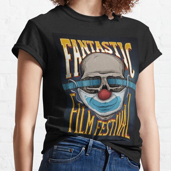 Item preview, Saskatoon Fantastic Film Festival: 2020 illustration merchandise designed and sold by SKFilmFest.
