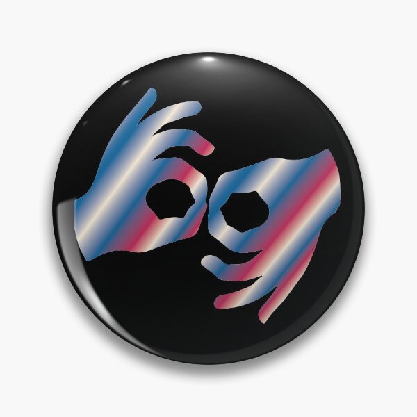 Item preview, Hand Gesture Symbol for the Hearing Impaired in Red, White, and Blue designed and sold by smnessen.