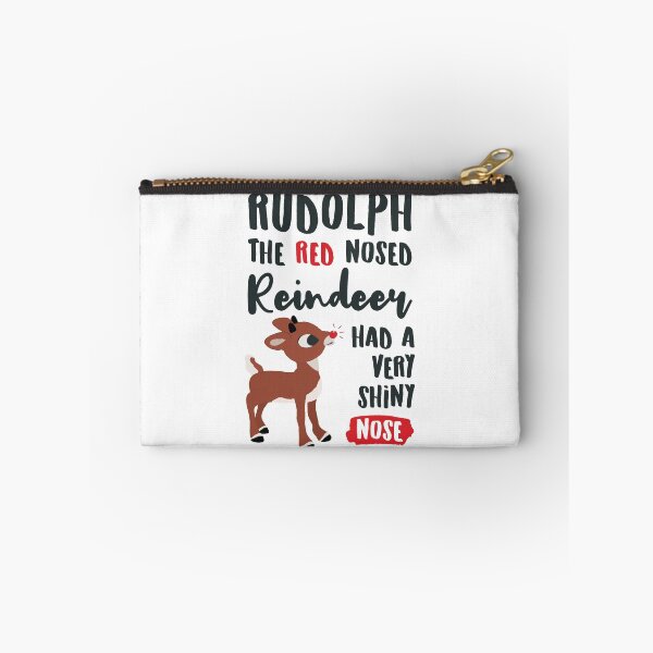 Item preview, Classic Rudolph the Red Nosed Reindeer Typography © GraphicLoveShop designed and sold by Graphic Love Shop.