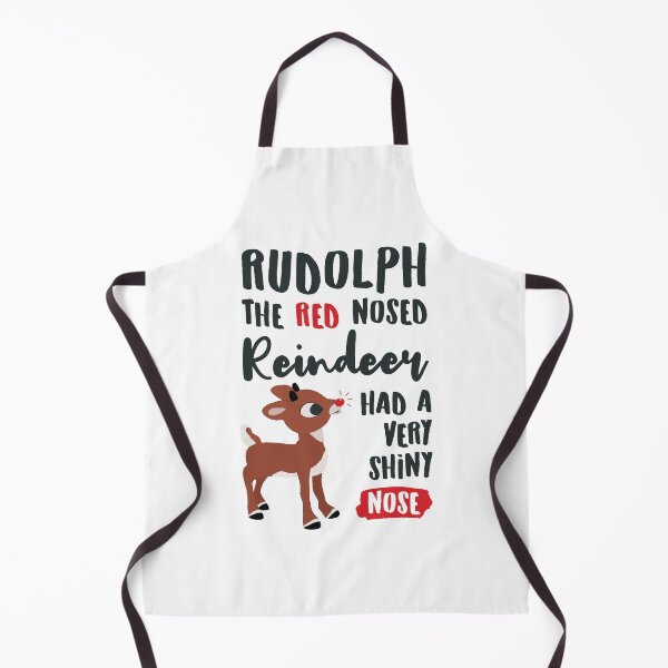 Item preview, Classic Rudolph the Red Nosed Reindeer Typography © GraphicLoveShop designed and sold by Graphic Love Shop.
