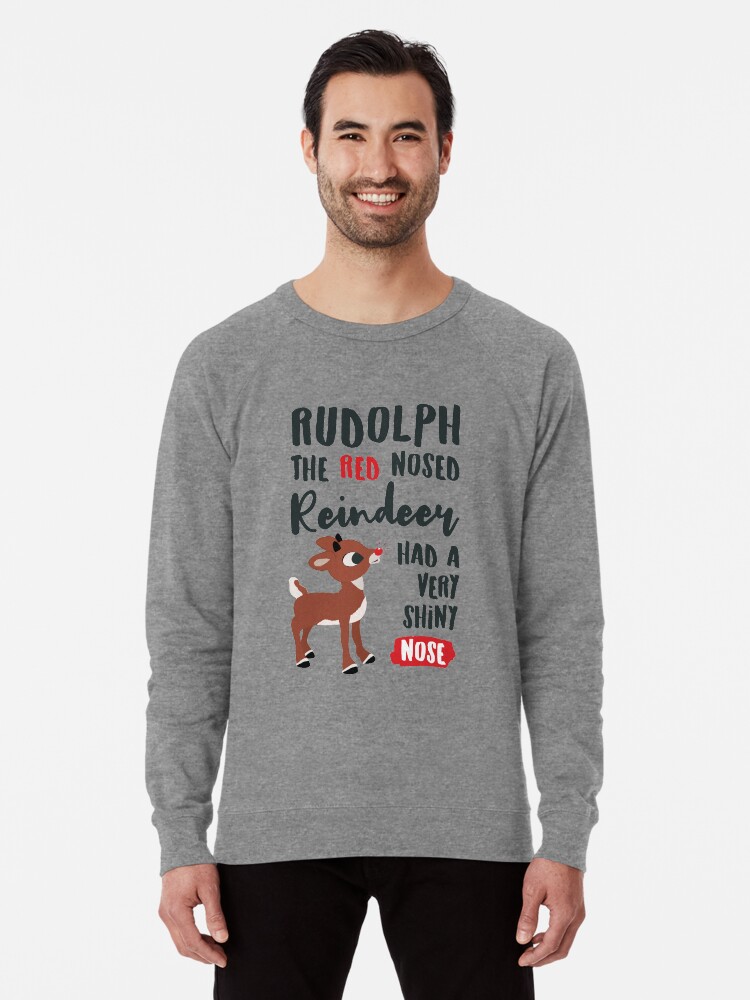 Rudolph the red on sale nosed reindeer sweatshirt