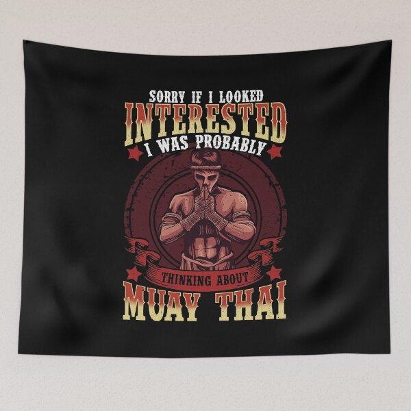 Item preview, If I Looked Interested Thinking About Muay Thai designed and sold by perfectpresents.