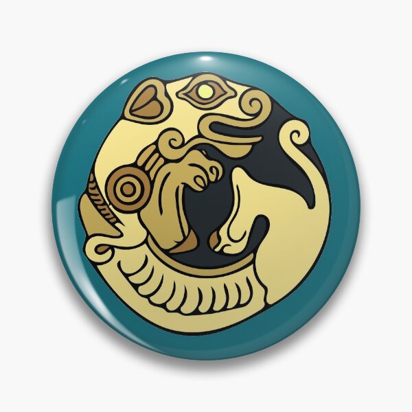 Item preview, Scythian roller animal / wild animal - timeless abstraction designed and sold by LeahHa.