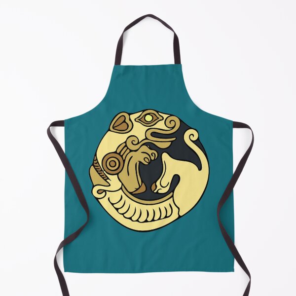Item preview, Scythian roller animal / wild animal - timeless abstraction designed and sold by LeahHa.